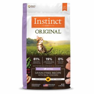 Instinct Original Kitten Grain Free Recipe Natural Cat Food