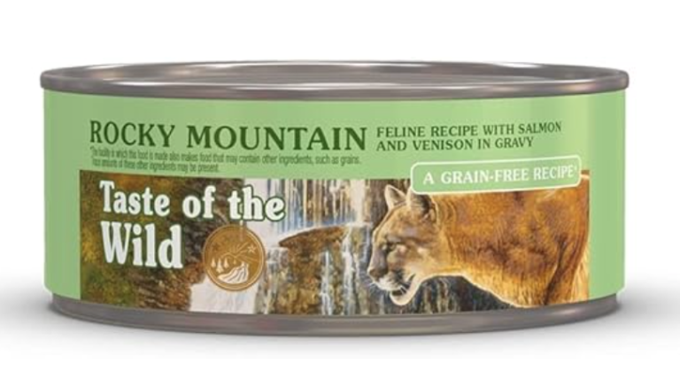 Taste of the Wild Grain-Free Wet Canned Stew Cat Food Salmon-Venison
