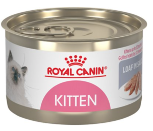 Royal Canin Feline Health Nutrition Loaf in Sauce Wet Kitten Food