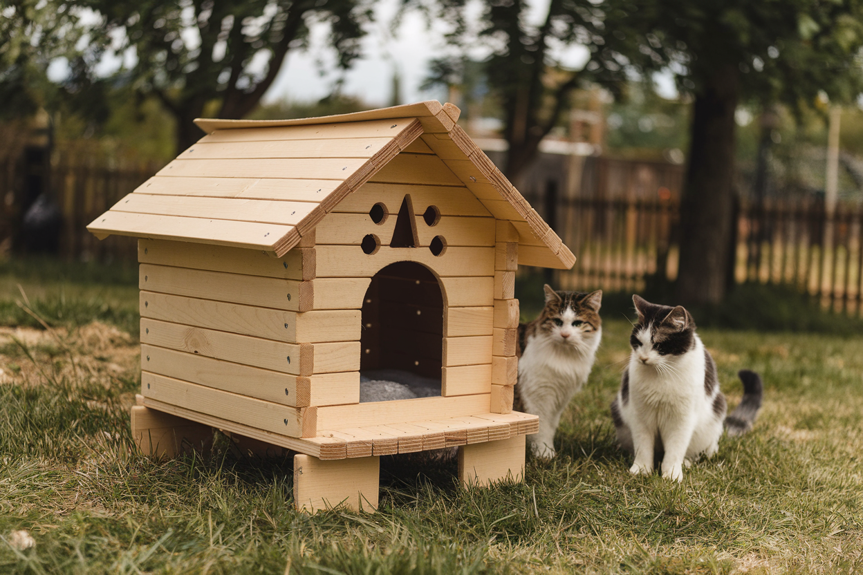 mini house for cats