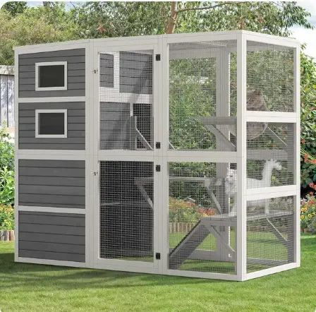 Cat Enclosure on Wheels