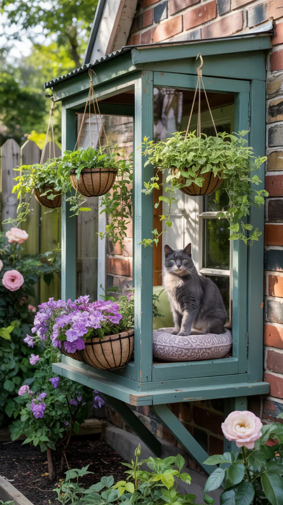 Hanging Planter Window Catio