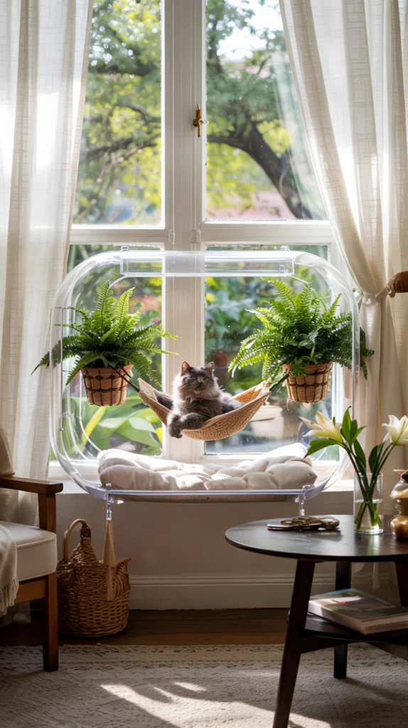 Transparent Acrylic Catio
