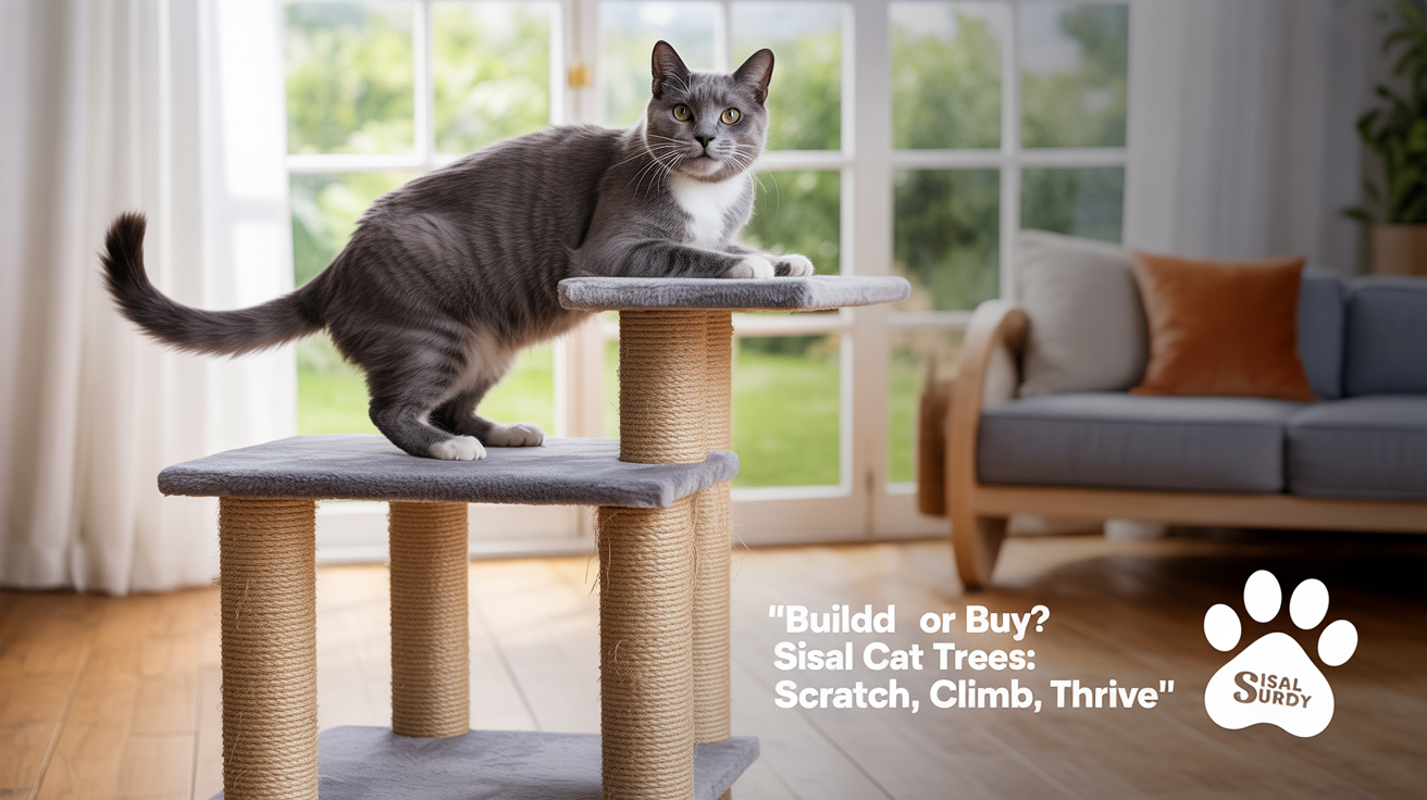 Build or Buy? Why a Sisal Cat Tree Is the Ultimate Scratch & Climb Solution
