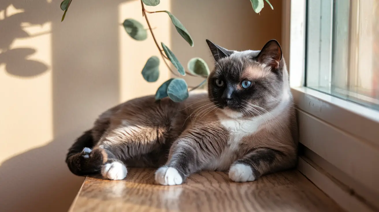 Colorpoint British Shorthair cats