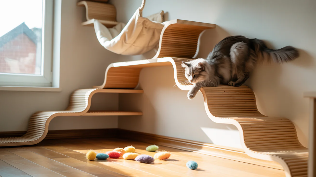 Creative DIY Cat Wall Furniture Ideas For Your Feline Friend