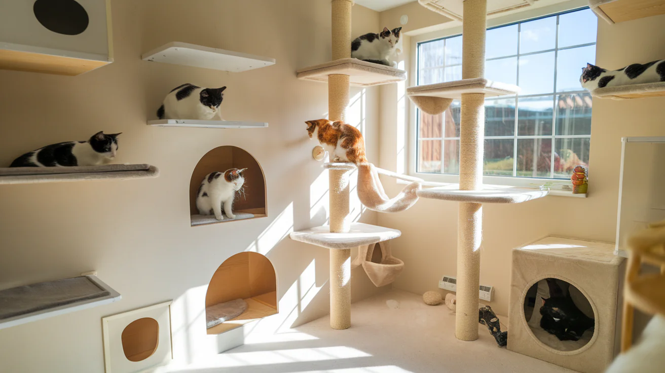 Creative Indoor Cat Room Ideas for Happy Feline Living
