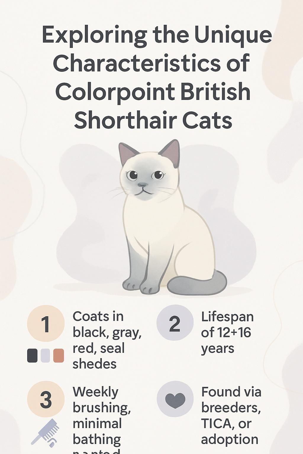 visual of colorpoint british shorthair cat
