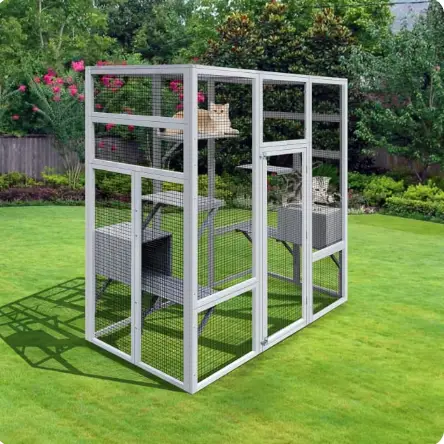 70'' Catio Outdoor Cat House