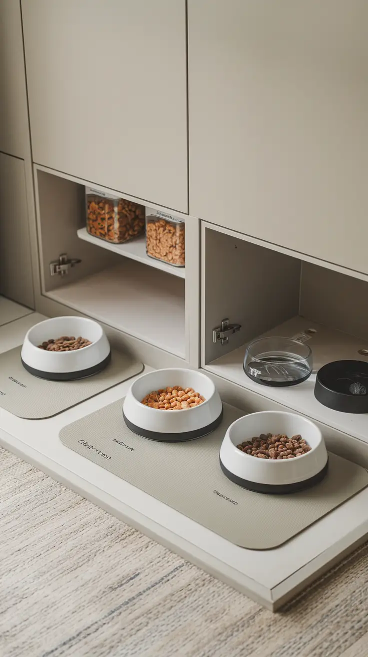 Feeding Stations for multiple cats