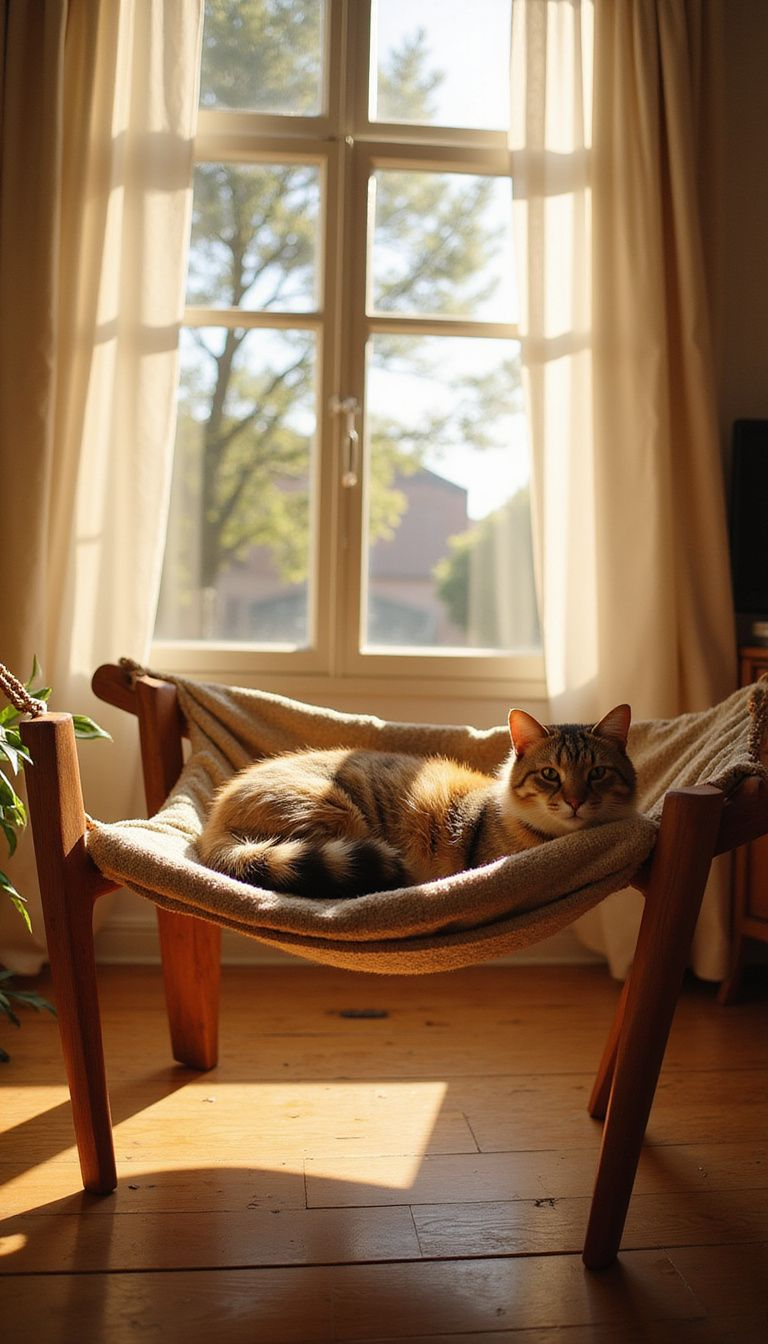 Hanging Cat Hammocks
