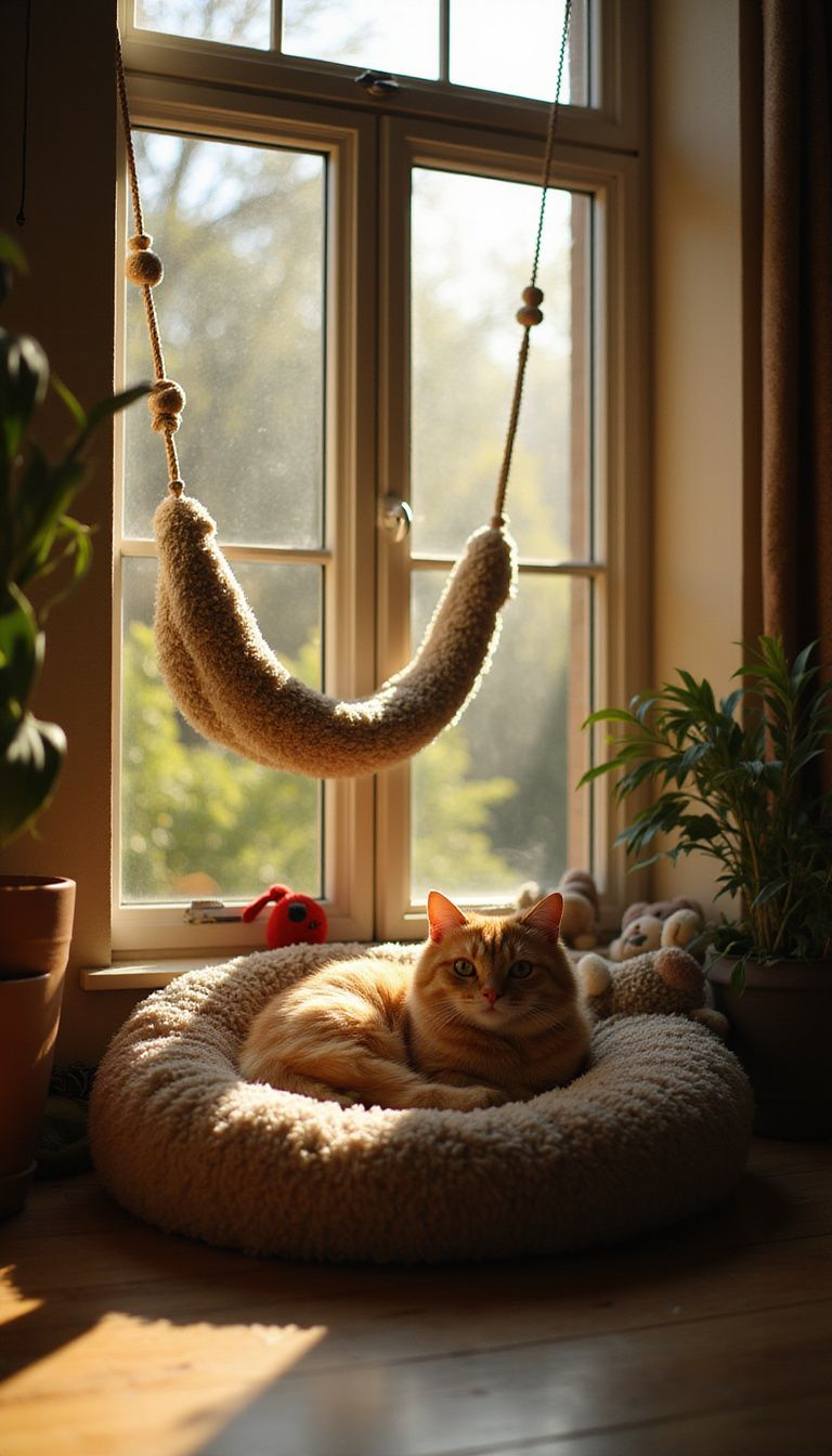 Comfortable Sleeping Areas for cats
