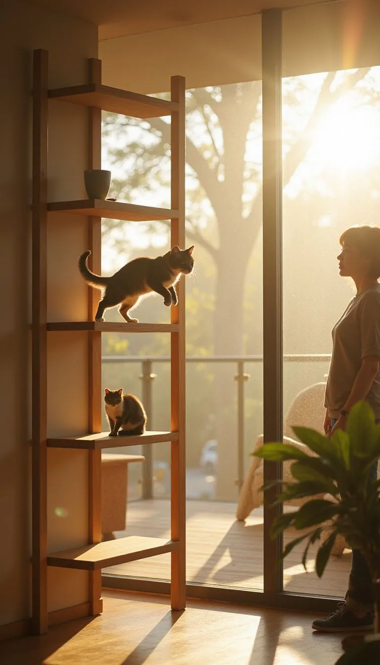 minimalist-wall-mounted-cat-shelves