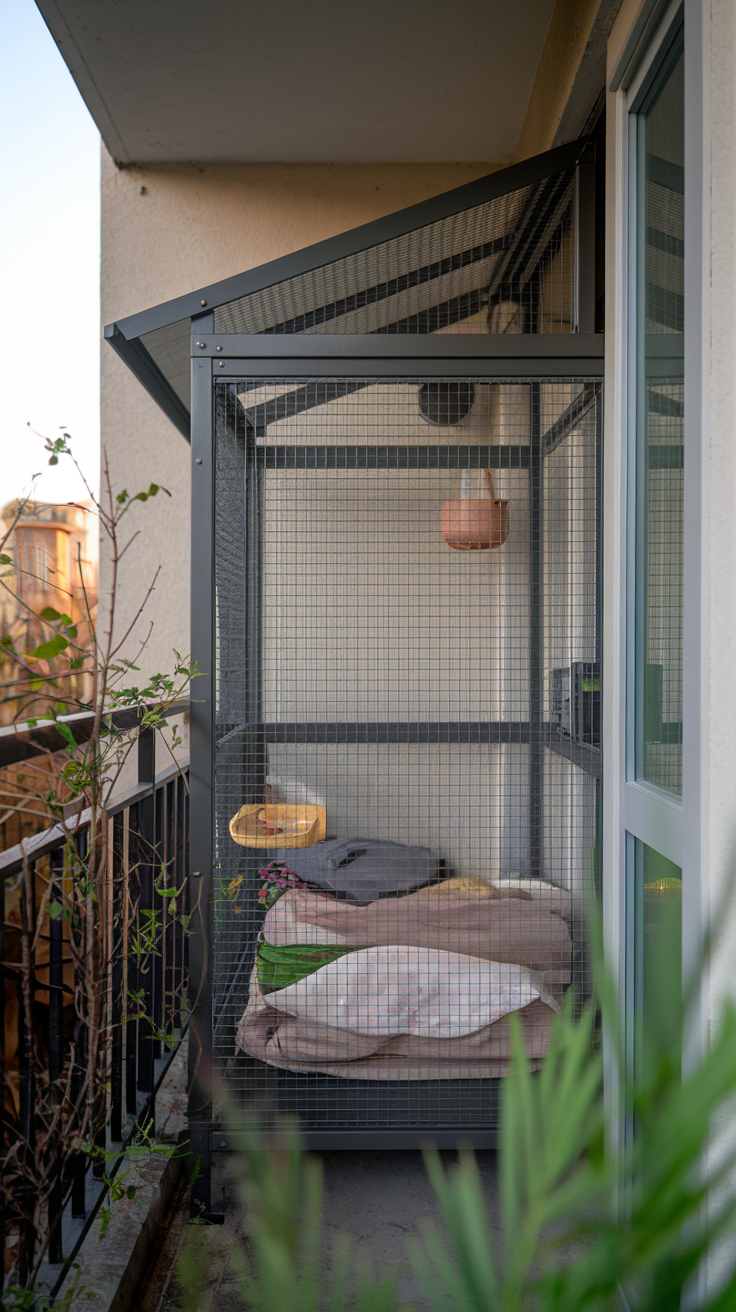 Ensuring Safety with Secure Fencing and Enclosures for balcony catio