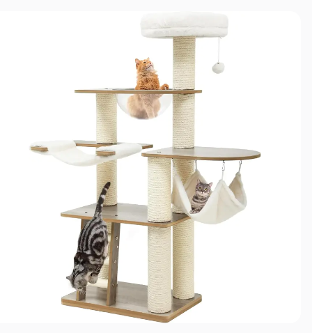 Multi Level Cat Tower for Indoor Large Cats