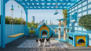 Stylish and Safe Apartment Balcony Catios