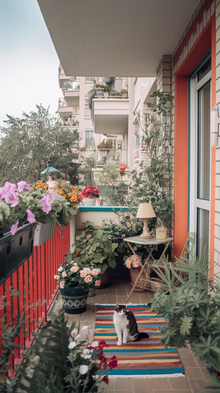 Using Color and Decor to Enhance Aesthetics for your balcony catio