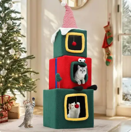 Extra Large Cat House for Indoor Cats