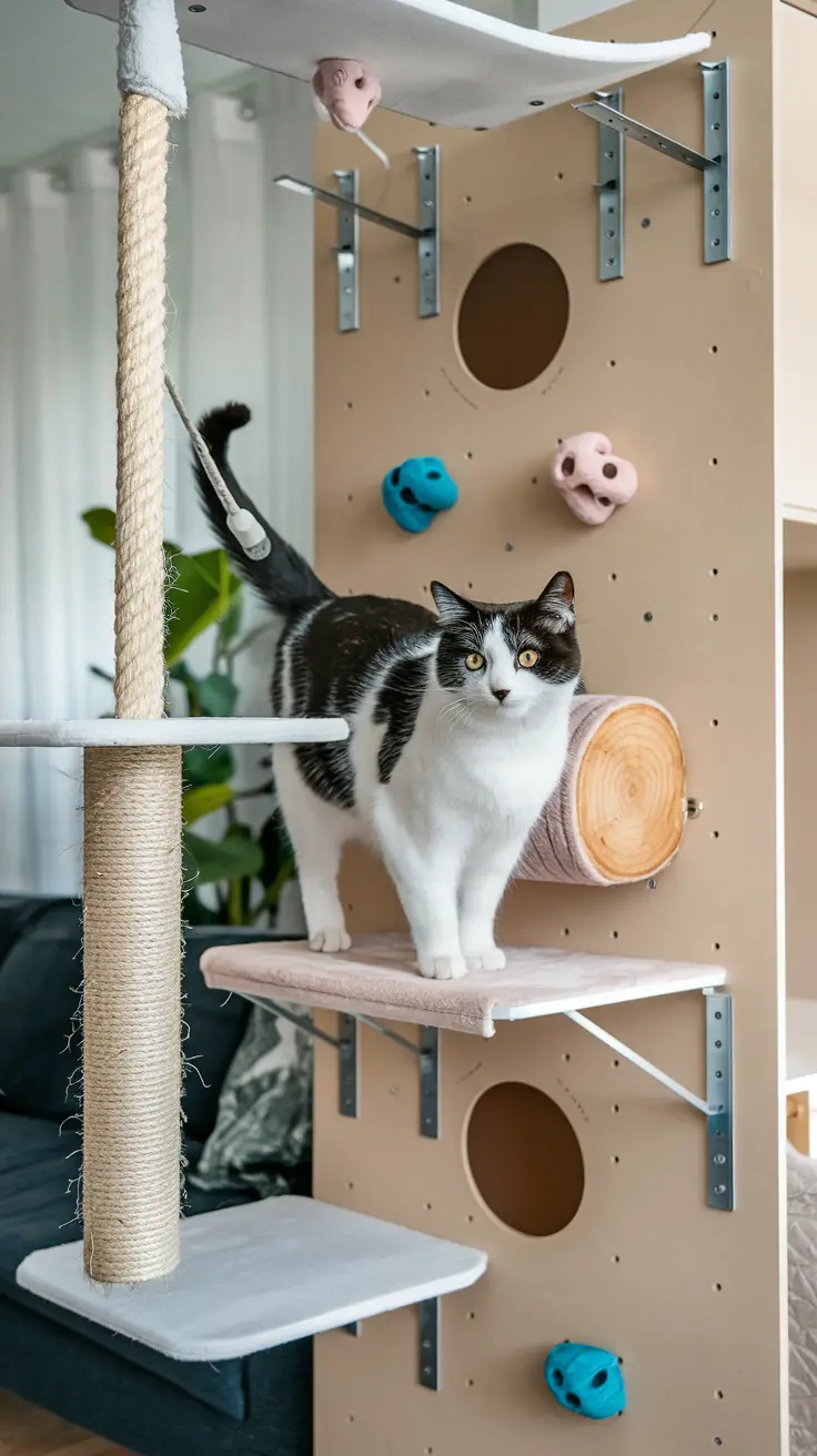 How do I test the climbing wall for stability and safety
