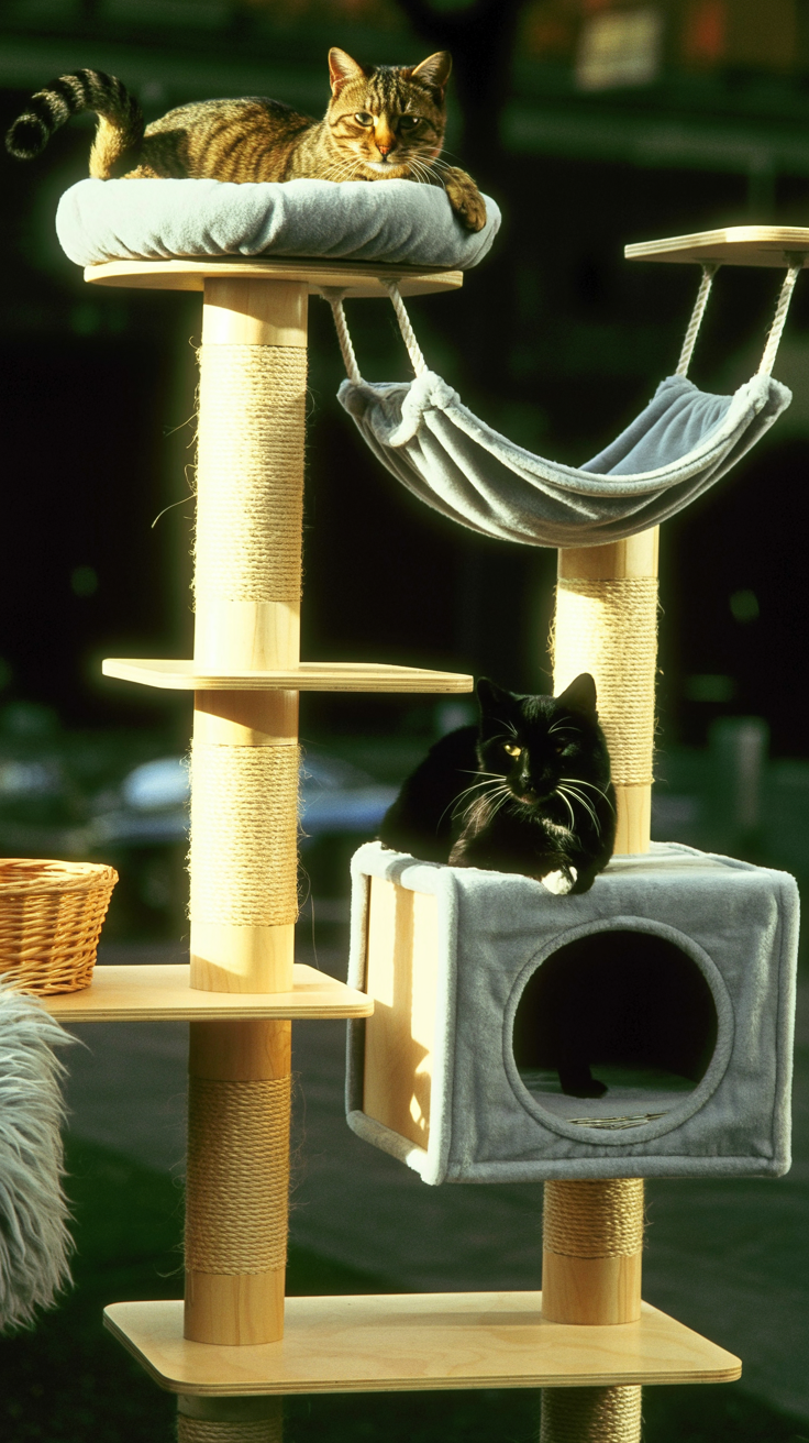 Modern Minimalist Cat Tree