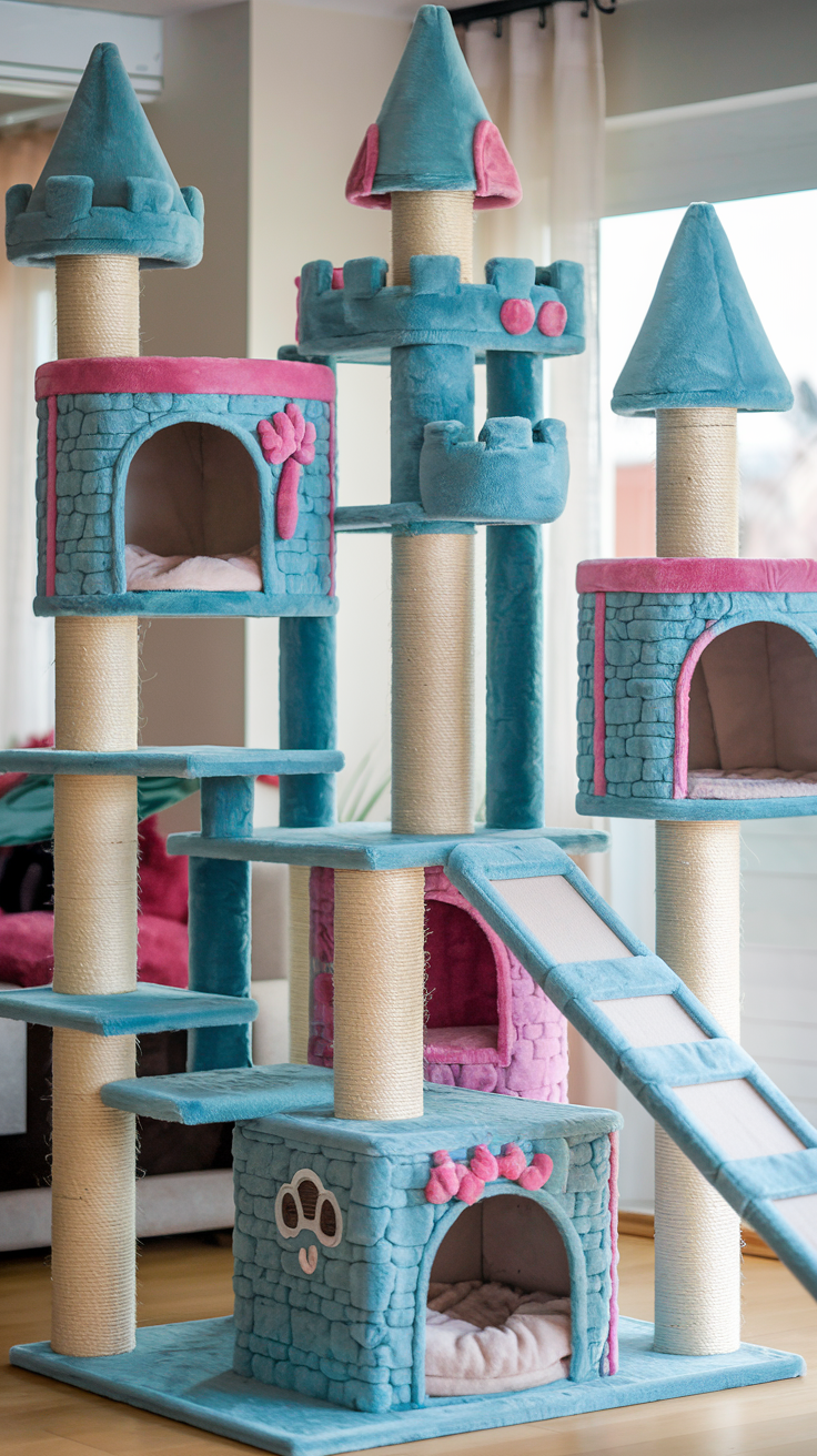 Themed Cat Tree Castle