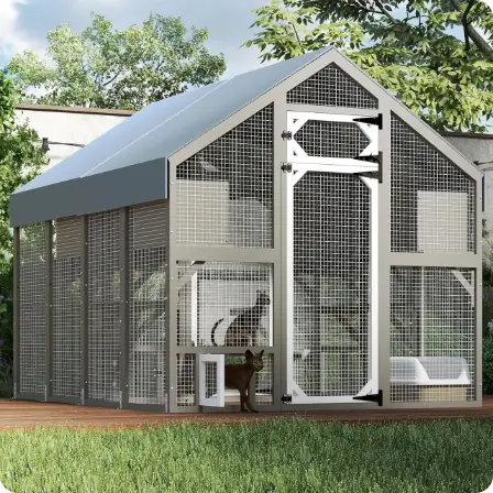 Large Catio for Multiple Cats Outdoor Cat Patio Enclosures