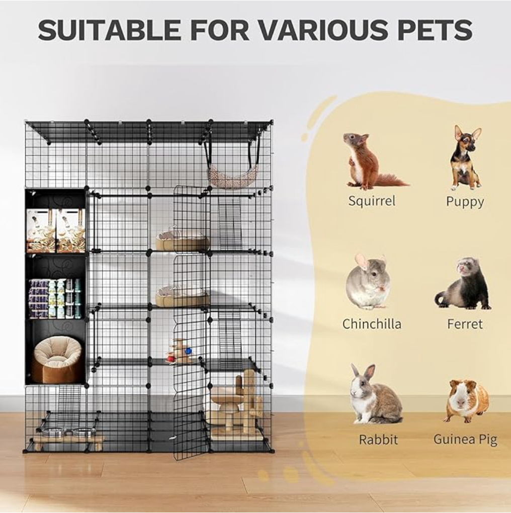 Pros and Cons of the DWVO 5 Tier Large Cat Cage
