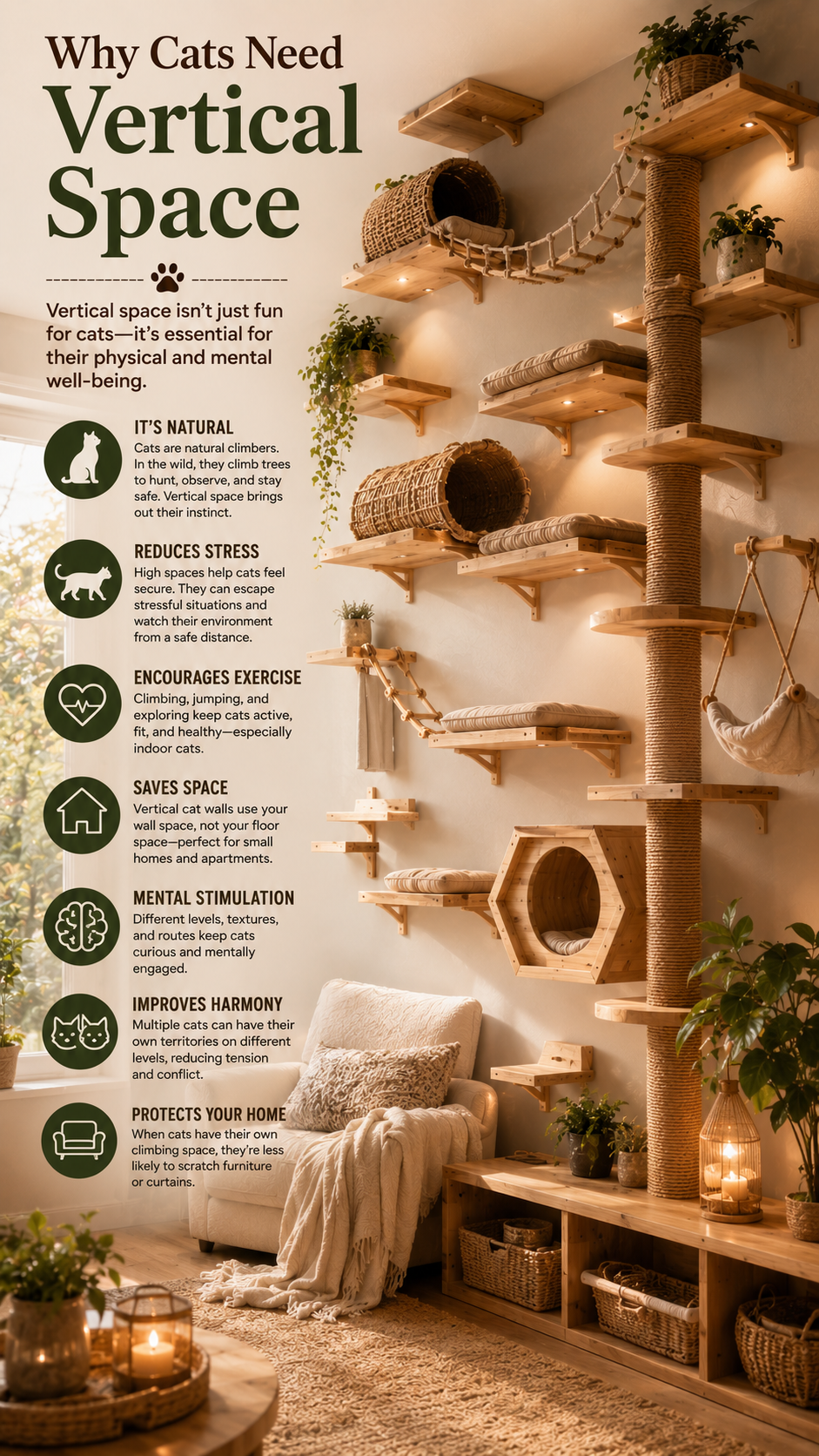 why cats need vertical space